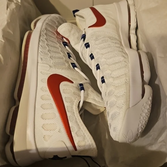 Mens Nike Zoom KD Mens Sz 11 White Red New